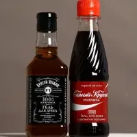 Подарочный набор мужской: гель для душа виски и кола 2 шт х 250 мл, Чистое счастье