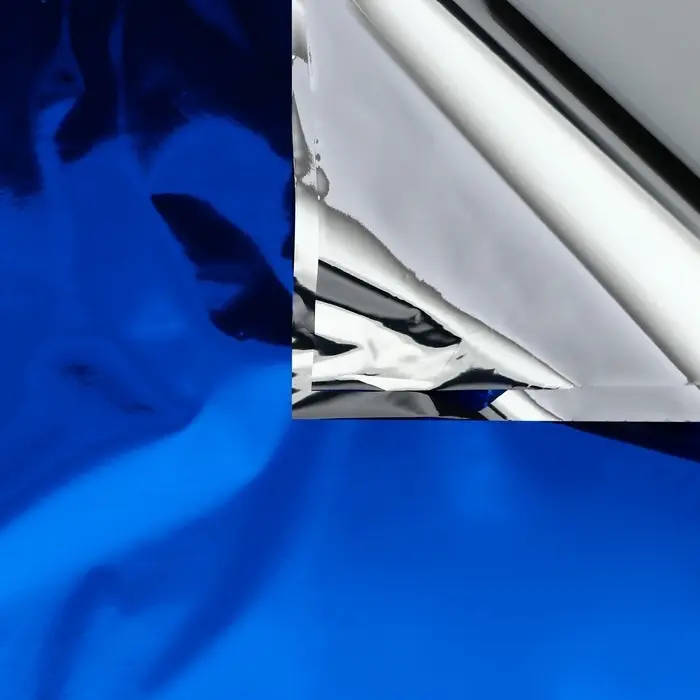 Плёнка упаковочная для декора и флористики, 70&times;100 см, синий