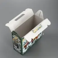 Подарочная коробка новогодняя &laquo;Чудо тройка&raquo; Чемоданчик малый, 17.3&times;6.5&times;15 см