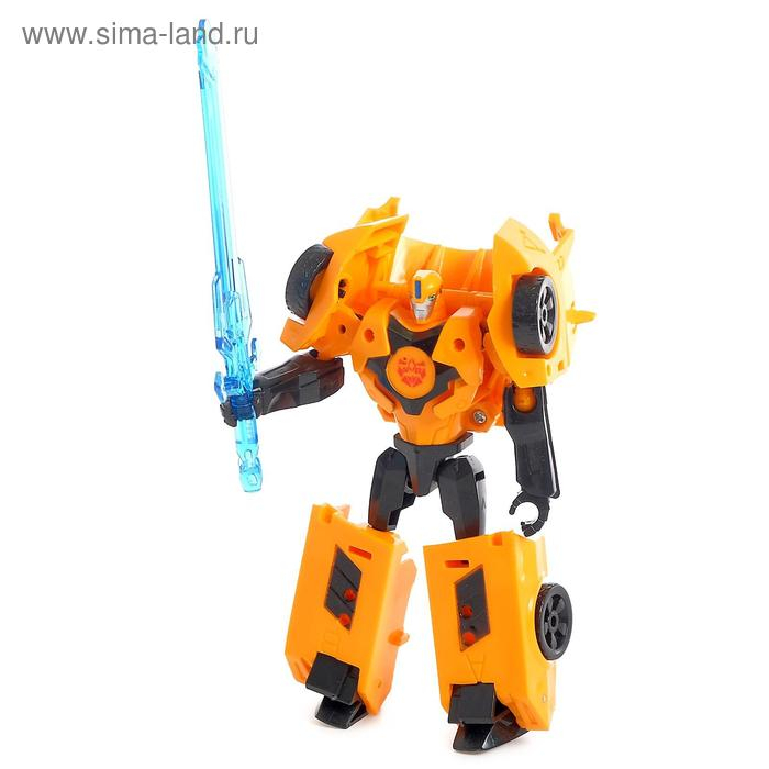 Робот &laquo;Шмель&raquo;, трансформируется, цвета МИКС