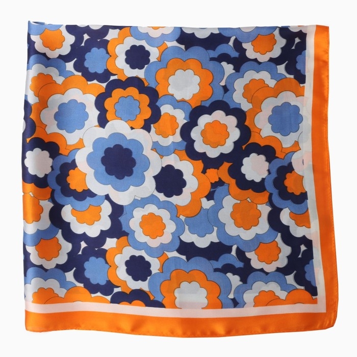 Платок женский MINAKU р-р 70*70 см, цв. оранжевый