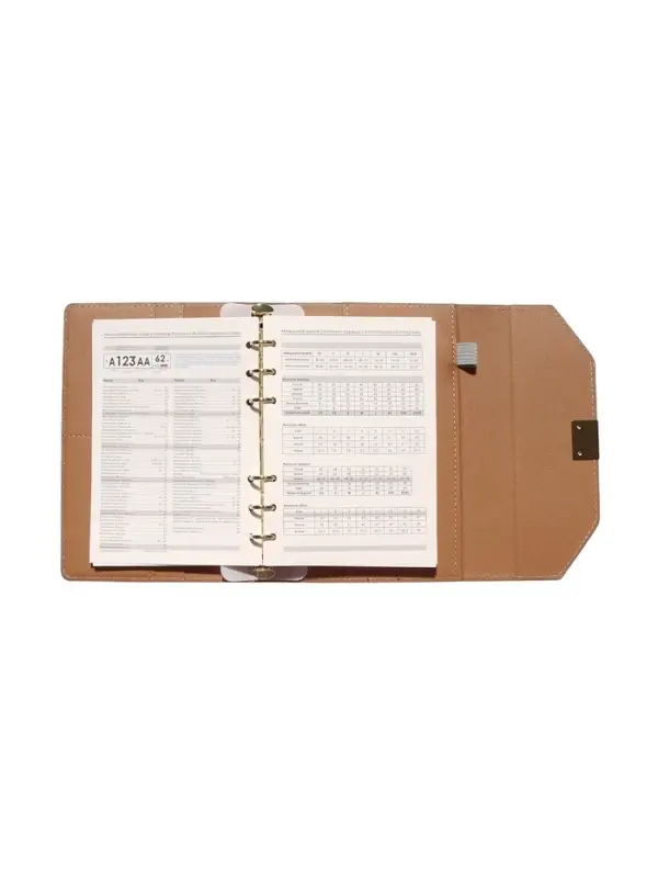 Органайзер на кольцах, C6, с клапаном, 80л, линия, к/зам, Зеленый