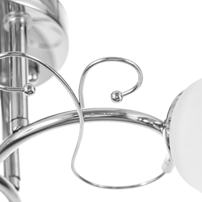 Люстра "Идрис" 3хЕ27 40Вт хром 48х48х26 см