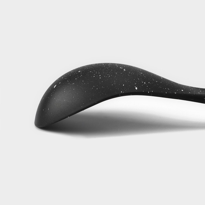 Ложка гарнирная Доляна &laquo;Синара&raquo;, 33 см, цвет чёрный