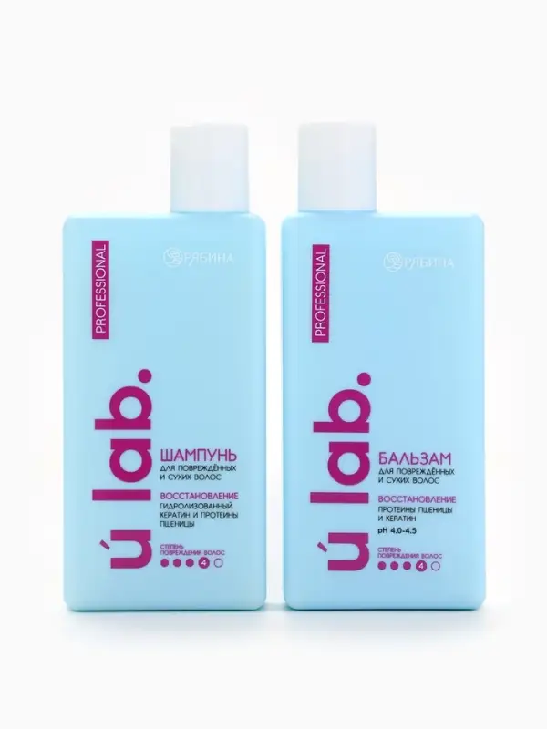 Подарочный набор &laquo;Восстановление&raquo;: шампунь 250 мл, бальзам 250 мл, URAL LAB