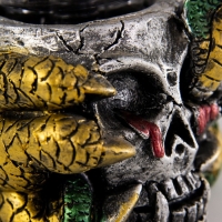 Плазменный шар "В ловушке" зеленый 13х8х19 см RISALUX