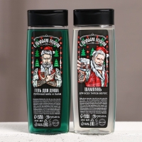 Подарочный набор косметики новогодний &laquo;Идеальному мужчине&raquo;, гель для душа и шампунь для волос, 2 х 250 мл, Новый Год