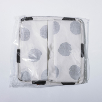 Корзина для хранения &laquo;Далматин&raquo;, 33&times;33&times;31 см, цвет чёрно-белый