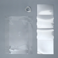 Коробка подарочная складная, упаковка, &laquo;Серебро&raquo;, 23 х 15 х 10 см