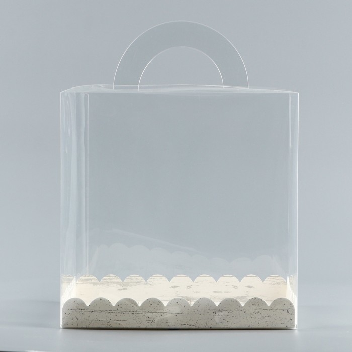 Коробка кондитерская, сундук, упаковка, &laquo;Дорогому человеку&raquo;, 20 х 20 х 20 см