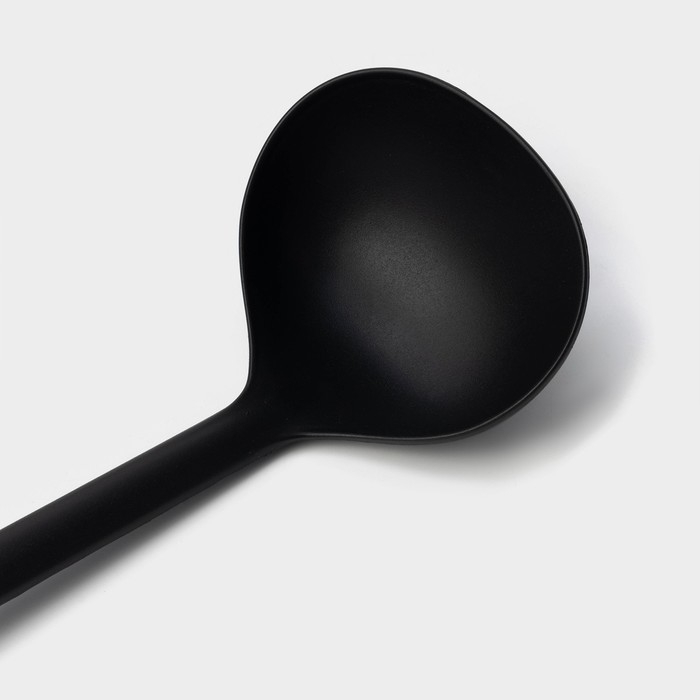 Половник Доляна &laquo;Орихалк&raquo;, 30 см, цвет чёрный