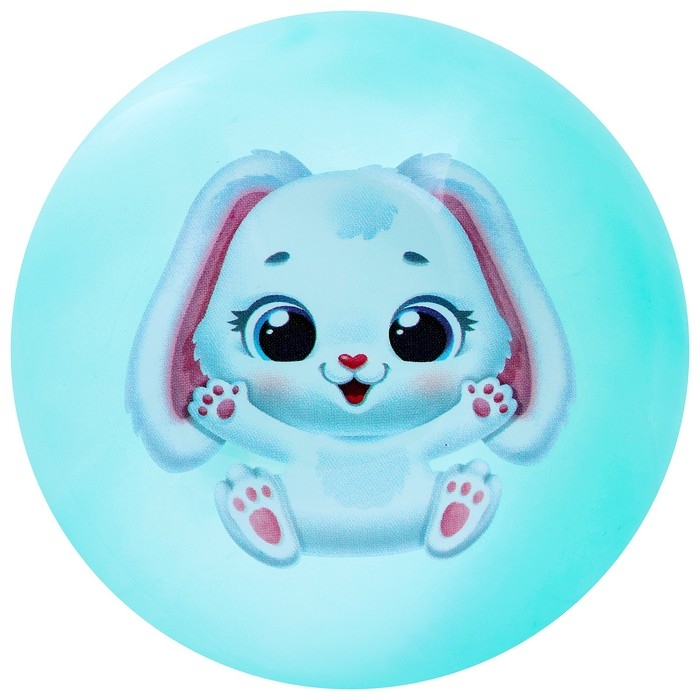 Мяч детский ZABIAKA &laquo;Зайчонок&raquo;, d=22 см, цвет МИКС