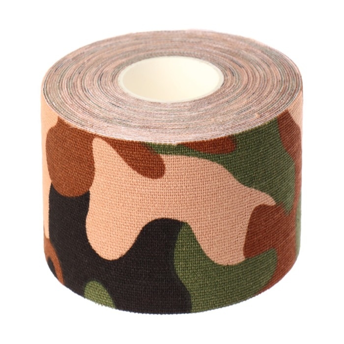 Кинезио - тейп, 5 см &times; 5 м, цвет камуфляж