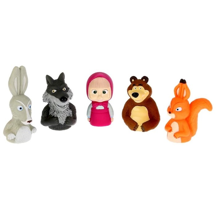 Игрушка для купания &laquo;Маша и Медведь: пальчиковый театр&raquo;