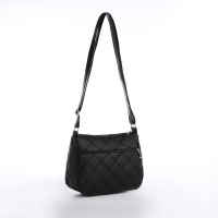 Сумка кросс-боди на молнии, цвет чёрный Сумка кросс-боди на молнии, цвет чёрный