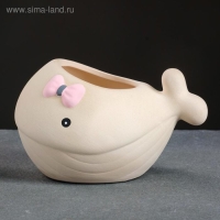 Горшок "Кит" 8х14см Горшок "Кит" 8х14см
