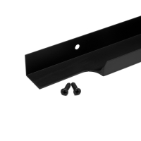 Ручка торцевая CAPPIO RP100BL, L=300 мм, цвет черный Ручка торцевая CAPPIO RP100BL, L=300 мм, цвет черный