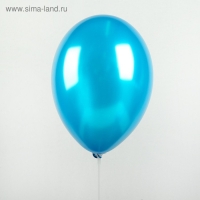 Шар латексный 12", металл, набор 100 шт., цвет синий Шар латексный 12", металл, набор 100 шт., цвет синий