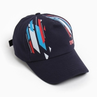 Бейсболка для мальчика, цвет синий, размер 52-54 Бейсболка для мальчика, цвет синий, размер 52-54