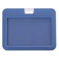 Бейдж горизонтальный 85 х 54 мм, ErichKrause силиконовый корпус, микс