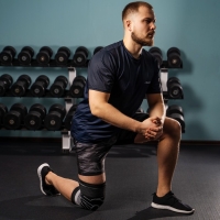 Суппорт для колена ONLYTOP, 1 шт., р. М