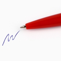 Ручка шариковая пластик автоматическая &laquo;Воспитателю: Любимый воспитатель&raquo; синяя паста 0.7 мм