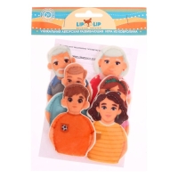 Игра-конструктор &laquo;Семья&raquo;, 6 деталей, 9 см