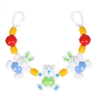 Растяжка на коляску/кроватку &laquo;Лесная сказка&raquo;, 3 игрушки, Аэлита