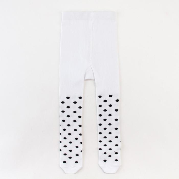 Колготки Крошка Я Колготки Крошка Я "Горошек", белый, рост 74-80 см