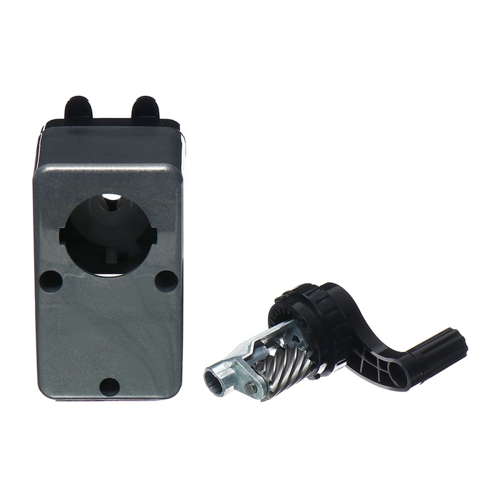 Точилка механическая с контейнером Классика Графит