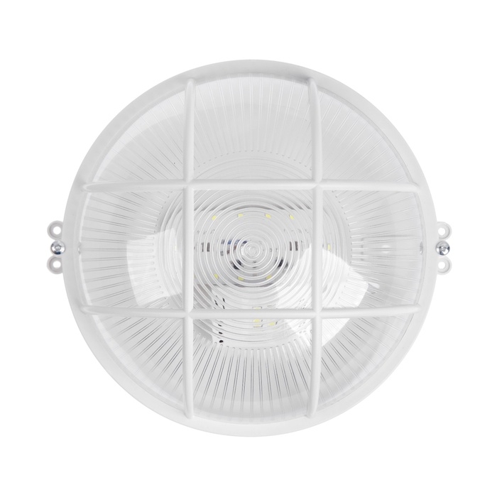 Светильник светодиодный аварийный, 8 Вт, IP54, 6500K, 220 В, пластик, белый Светильник светодиодный аварийный, 8 Вт, IP54, 6500K, 220 В, пластик, белый