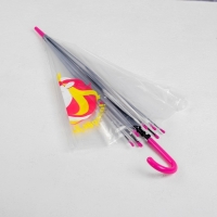 Зонт детский &laquo;Верю в чудеса!&raquo;&lrm; прозрачный, d=90см