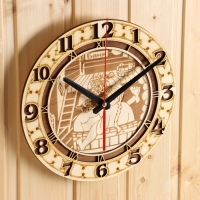 Часы резные