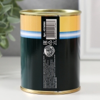 Подарочные носки в банке &laquo;Ультраэнергия. Заряд мощности&raquo;, (внутри носки мужские, цвет чёрный)