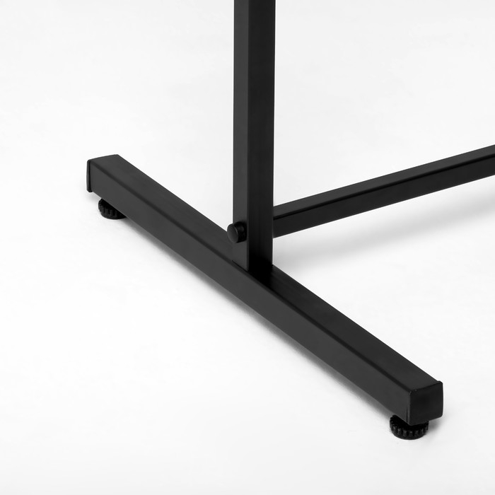 Вешало П образное размер L напольное с выносом 140×50×150 см, цвет чёрный Вешало П образное размер L напольное с выносом 140×50×150 см, цвет чёрный