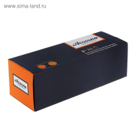 Cмеситель для ванны Accoona A7182N, двухрычажный, красный/хром Cмеситель для ванны Accoona A7182N, двухрычажный, красный/хром