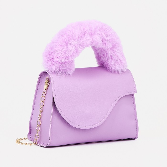 Сумка детская для девочки на магните, цвет сиреневый Сумка детская для девочки на магните, цвет сиреневый