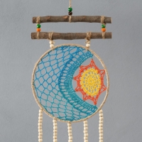 Ловец снов "Солнце и Луна" 20х55 см Ловец снов "Солнце и Луна" 20х55 см