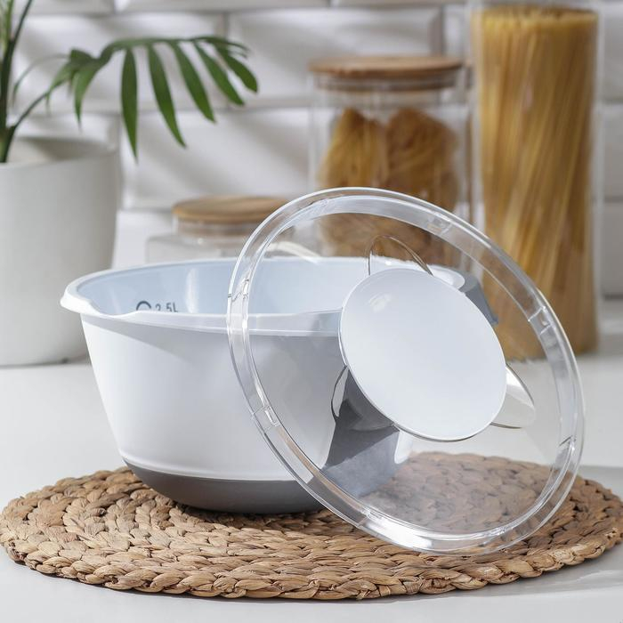 Ёмкость для миксера с крышкой, 2,5 л, 26,5&times;12,5 см