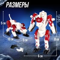 Робот зверобот &laquo;Тигр&raquo;, с элементами из металла, трансформируется