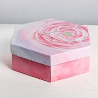 Коробка подарочная складная, упаковка, &laquo;Моменты счастья&raquo;, 26 х 22.5 х 8 см