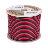 Кабель акустический PROconnect 2 х 1,00 мм&sup2;, красно-черный, 100 м