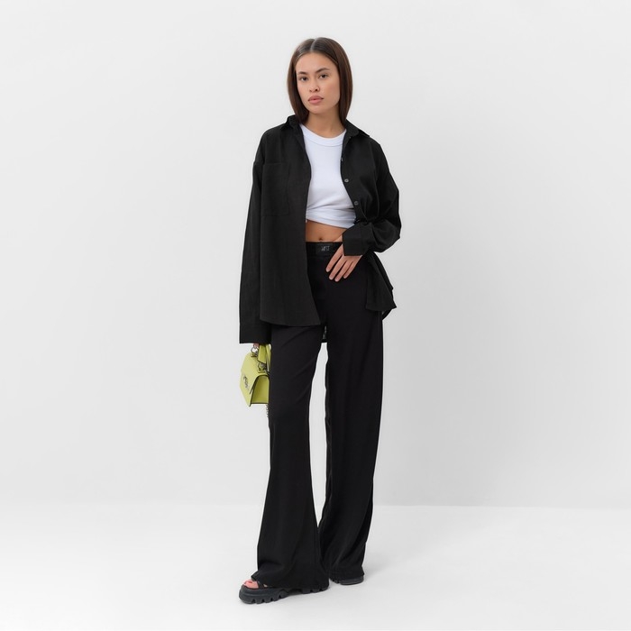 Рубашка женская MIST р. 52-54, черный