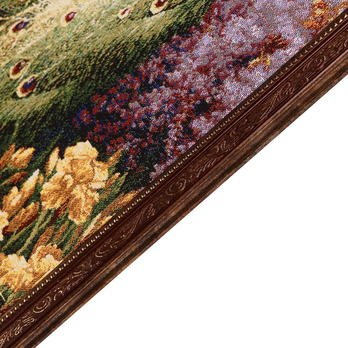 Гобеленовая картина Гобеленовая картина "Королевский павлин" 52*77 см