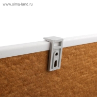 Доска пробковая А2, 45х60 см, Calligrata, в ПВХ рамке белого цвета Доска пробковая А2, 45х60 см, Calligrata, в ПВХ рамке белого цвета