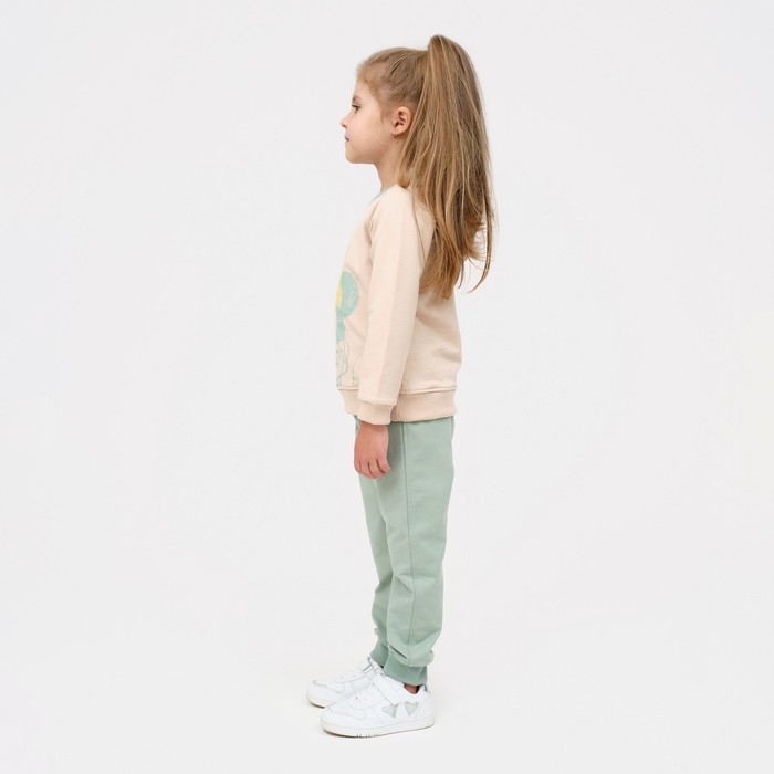 Комплект для девочки (Свитшот, брюки) &laquo;Минни Маус&raquo; DISNEY, 110 см