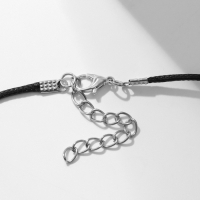 Кулон &laquo;Япония&raquo; кагуне, цвет красно-чёрный на чёрном шнурке, 45 см