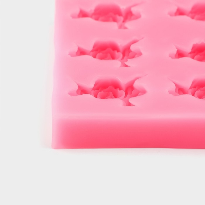 Молд &laquo;Букеты&raquo;, силикон, 11,5&times;8&times;1,5 см, цвет МИКС