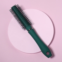 Брашинг, прорезиненная ручка, d = 1,8/4 &times; 22 см, цвет бирюзовый