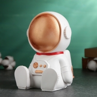 Копилка "Космонавт сидячий" 12,5х12,5х17,5см Копилка "Космонавт сидячий" 12,5х12,5х17,5см